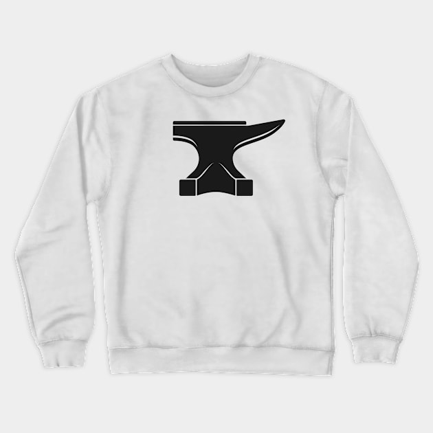 Anvil For Blacksmiths Crewneck Sweatshirt by THP Creative
